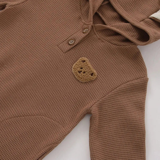 Baby romper beer applicatie vooraanzicht