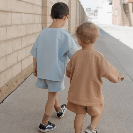 Kinder Zomerset Casual - T-shirt en Shorts