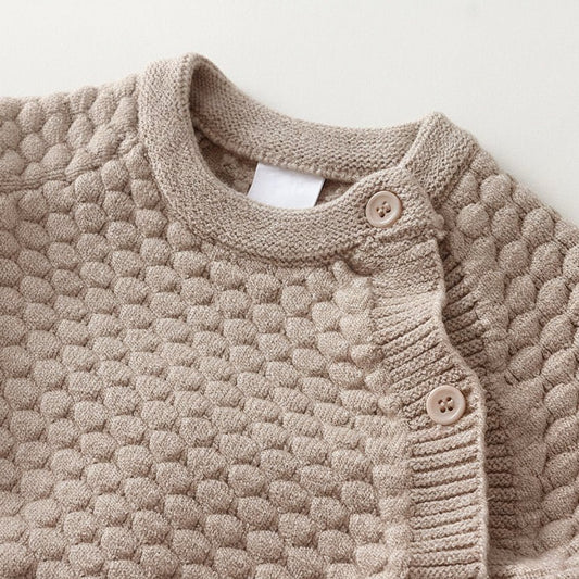Wollen Baby Pakje - Gebreid Pompom Pak voor Baby's - KANIBOO