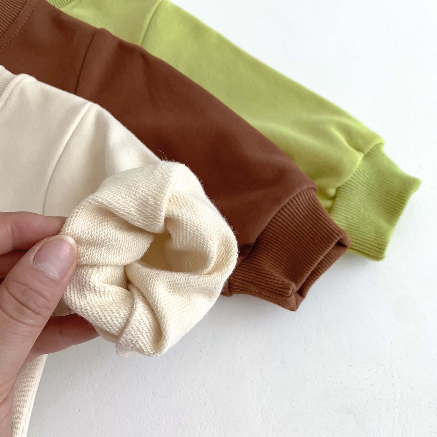 Kinder Setje met Beer Letters Applicatie