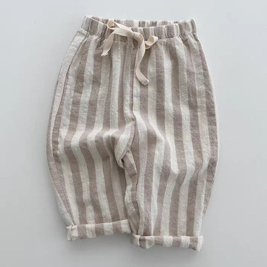 Baby en Peuter Gestreepte Broek - Katoenen Zomerbroek - KANIBOO