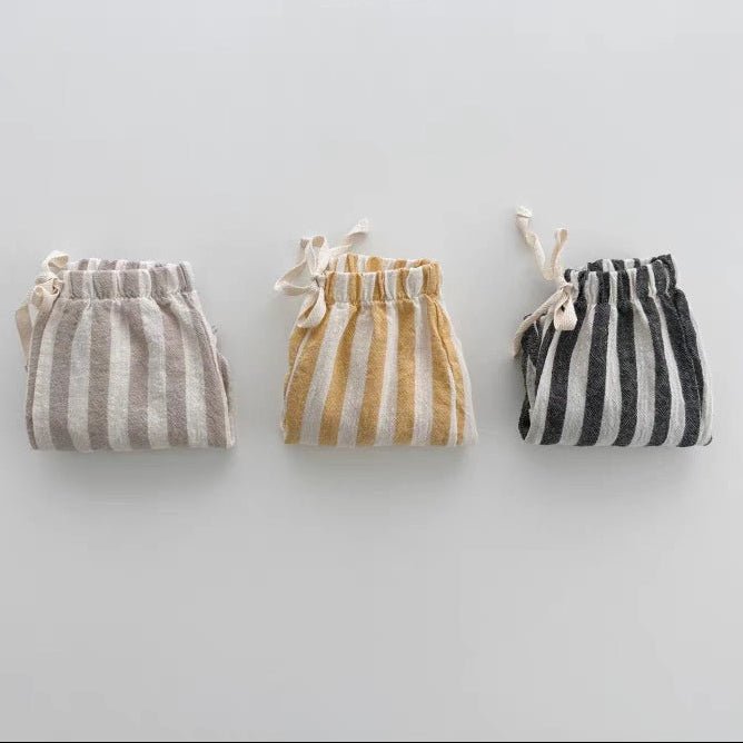 Baby en Peuter Gestreepte Broek - Katoenen Zomerbroek - KANIBOO