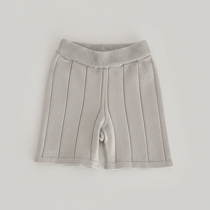 Baby Gebreid Kraag Pullover en Broek - KANIBOO
