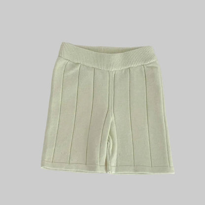 Baby Gebreid Kraag Pullover en Broek - KANIBOO