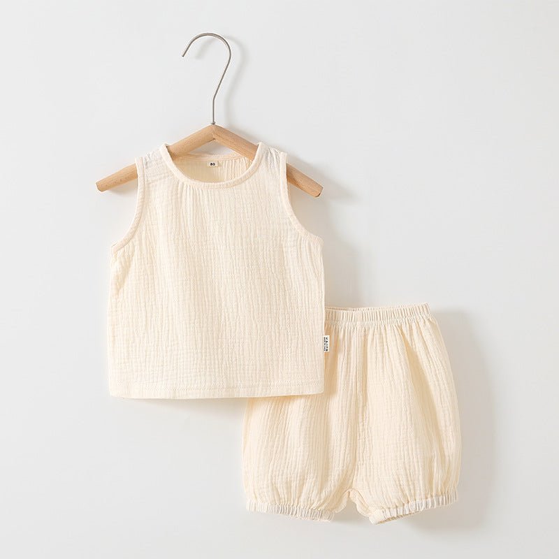 Baby Zomerset Gaas - Mouwloos Topje en Shorts - KANIBOO
