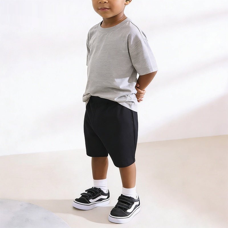Jongens Casual Shorts — Elastische Taille met Strikkoord - Kaniboo Kids