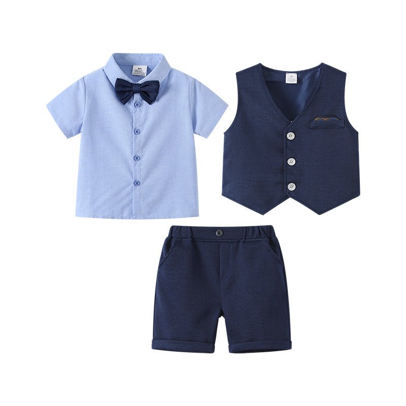 Jongens Gilet Set met Strikje - Kaniboo Kids