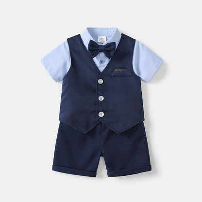 Jongens Gilet Set met Strikje - Kaniboo Kids