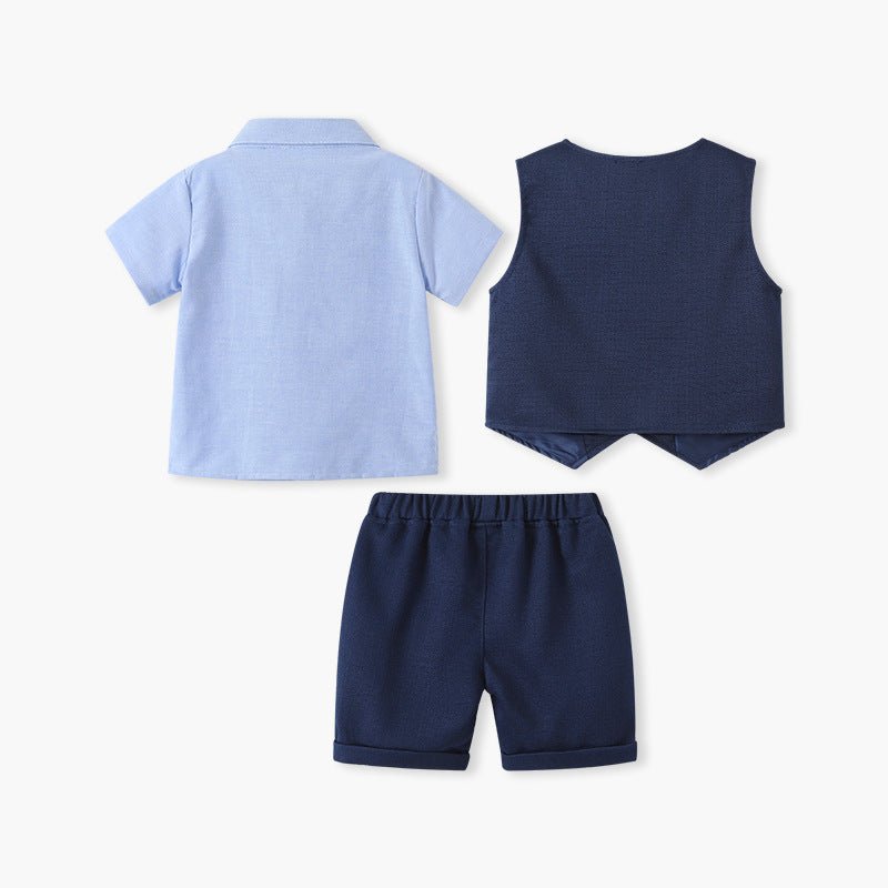 Jongens Gilet Set met Strikje - Kaniboo Kids