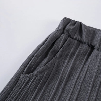 Jongens Zomerset — Geribbeld Shirt met Bijpassende Shorts