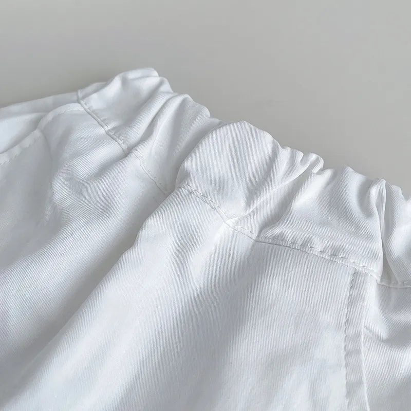 Jongens Zomerset — Gestreept Shirt met Witte Shorts