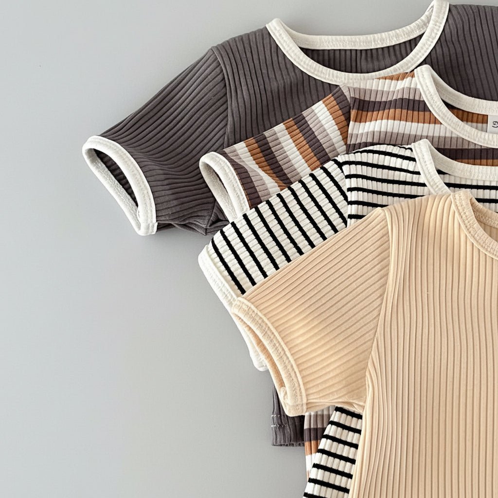 Jongens Zomerset Strepen - T-shirt en Shorts - KANIBOO