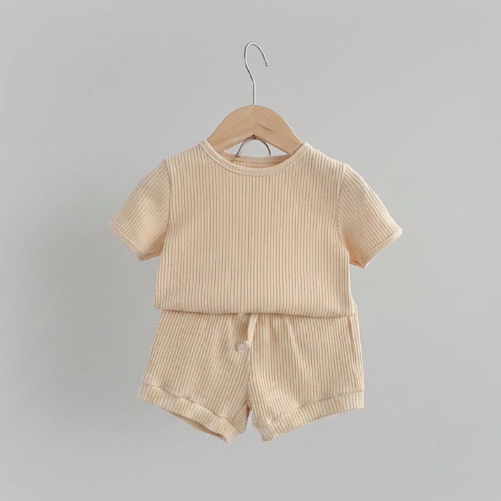 Jongens Zomerset Strepen - T-shirt en Shorts - KANIBOO