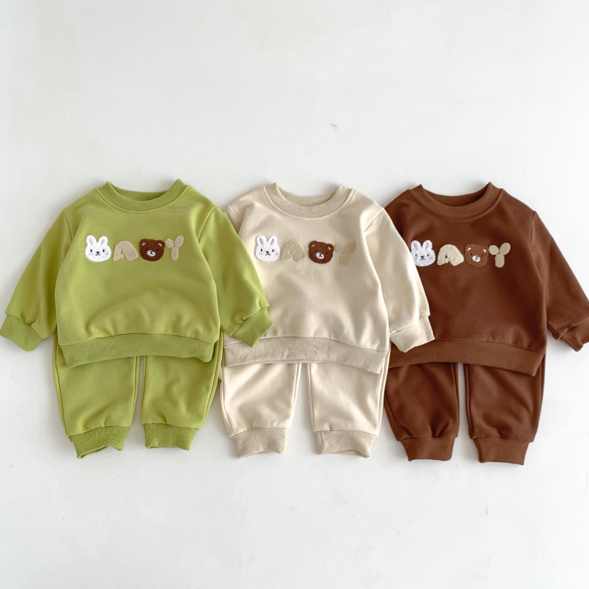 Kinder Setje met Beer Letters Applicatie - KANIBOO