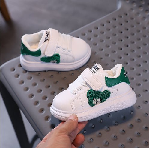 Kinder Sneakers met Beer Detail - Sportieve Schoenen voor Peuters - KANIBOO