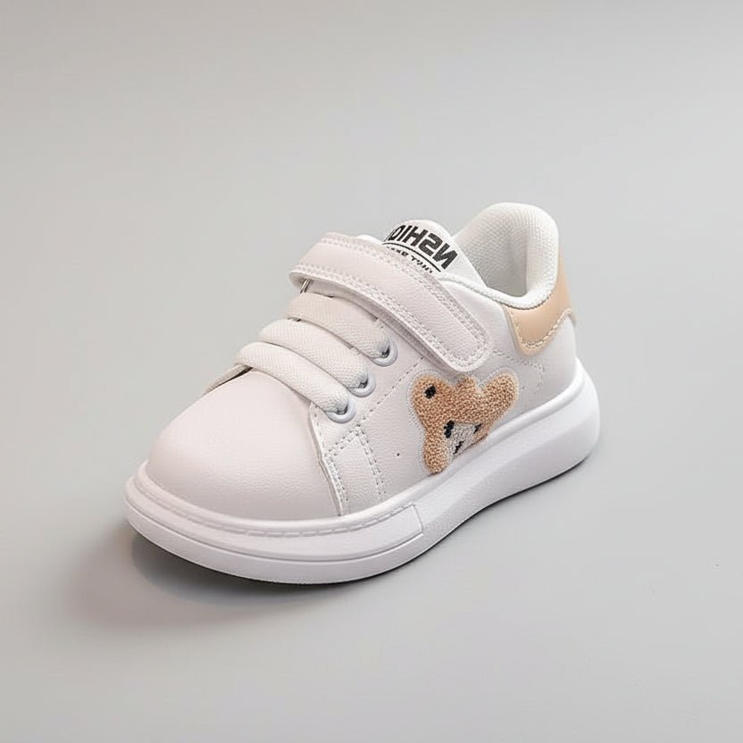 Kinder Sneakers met Beer Detail - Sportieve Schoenen voor Peuters - KANIBOO