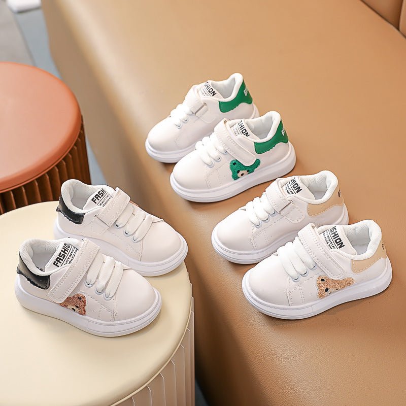 Kinder Sneakers met Beer Detail - Sportieve Schoenen voor Peuters - KANIBOO