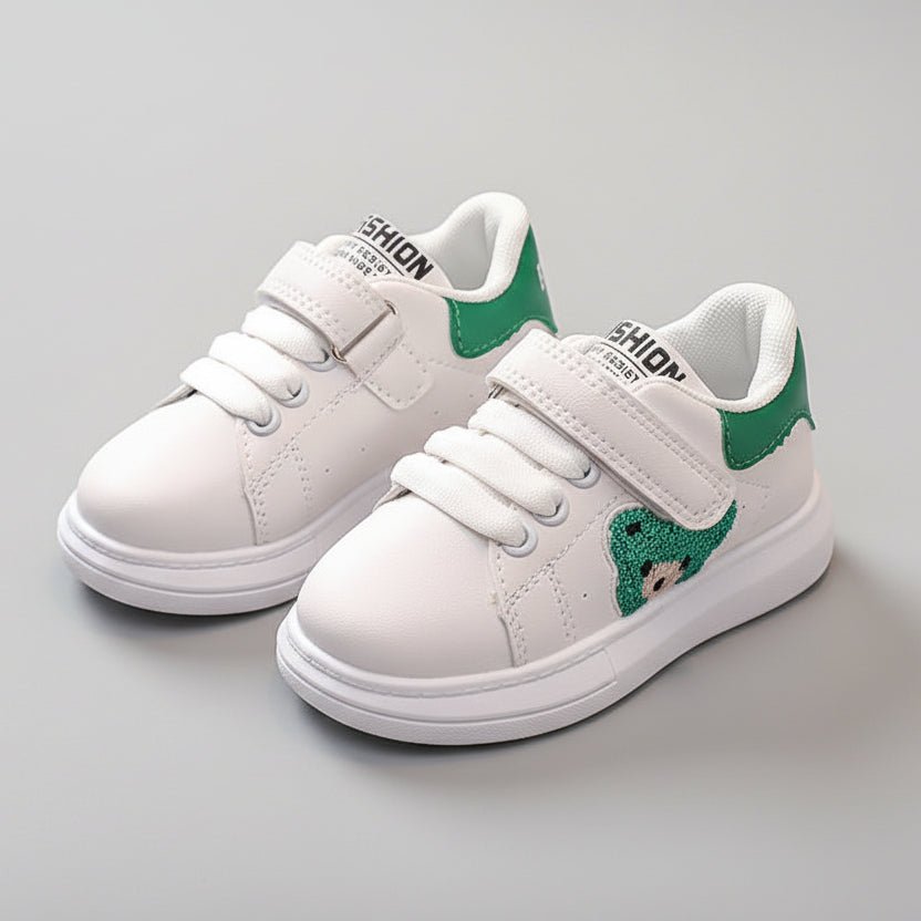 Kinder Sneakers met Beer Detail - Sportieve Schoenen voor Peuters - KANIBOO
