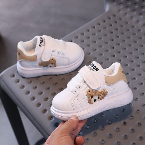 Kinder Sneakers met Beer Detail - Sportieve Schoenen voor Peuters - KANIBOO