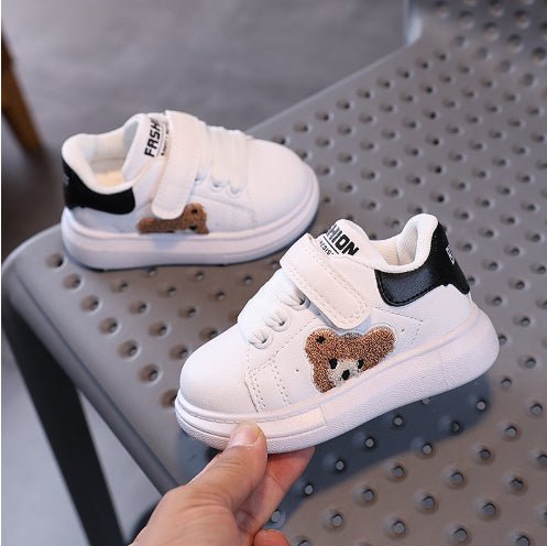 Kinder Sneakers met Beer Detail - Sportieve Schoenen voor Peuters - KANIBOO