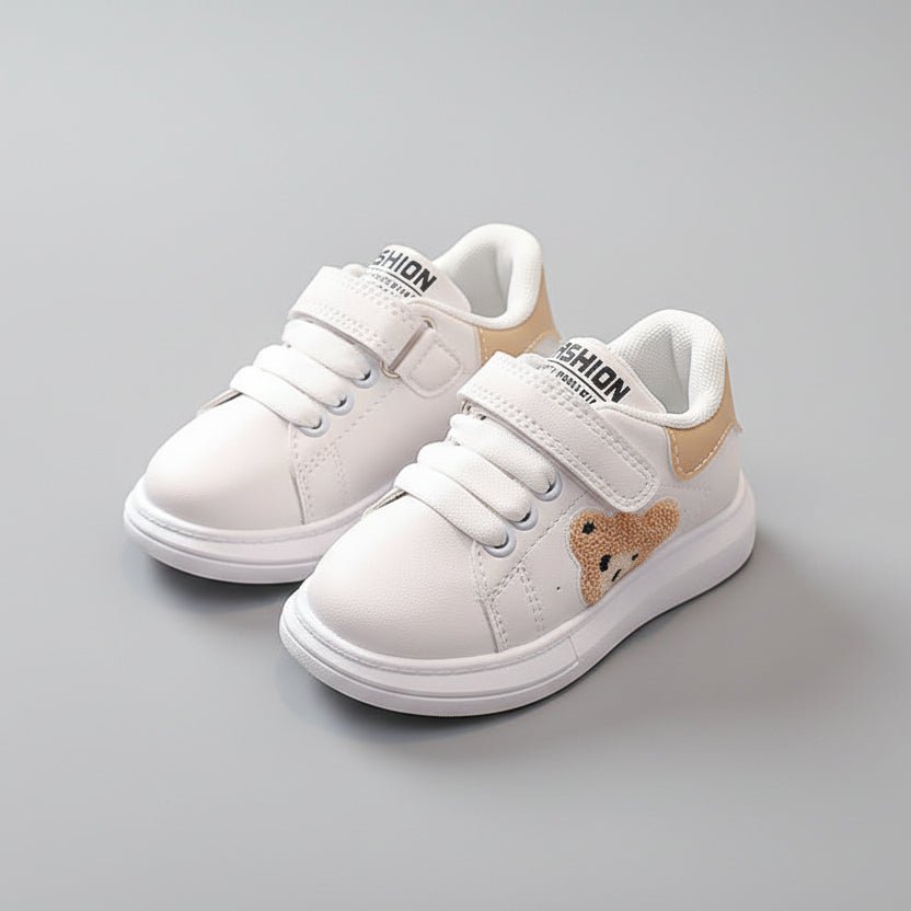 Kinder Sneakers met Beer Detail - Sportieve Schoenen voor Peuters - KANIBOO
