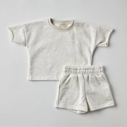 Kinder Zomerset Casual - T-shirt en Shorts - KANIBOO