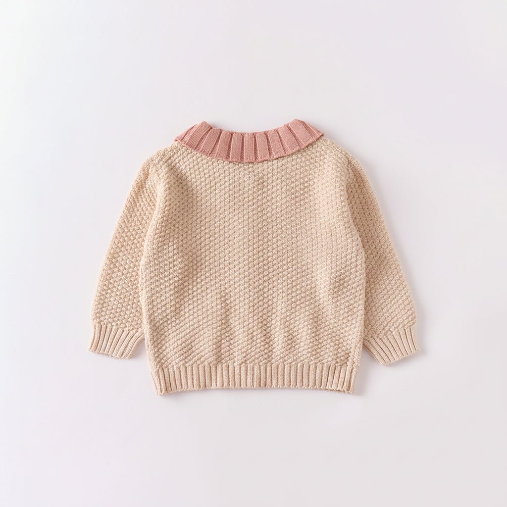Meisjes Gebreid Vest Katje - Cardigan met Zakjes - KANIBOO
