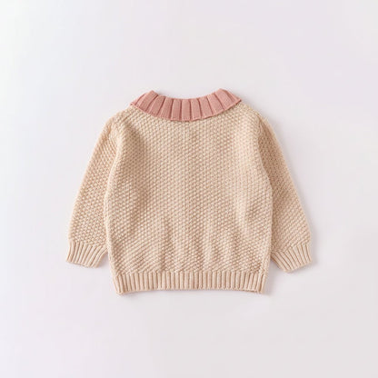 Meisjes Gebreid Vest Katje - Cardigan met Zakjes - KANIBOO