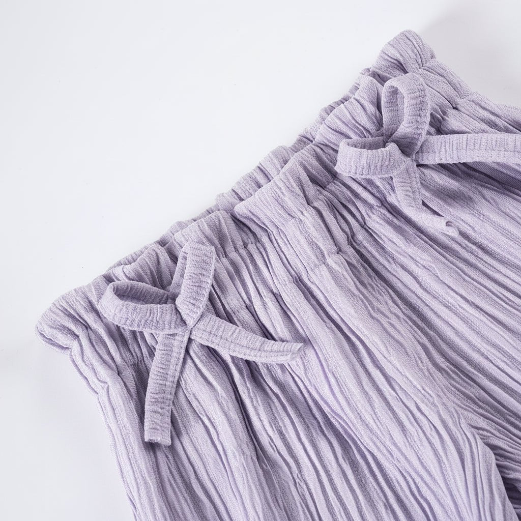Meisjes Geribbeld Setje - T-shirt en Broek - KANIBOO