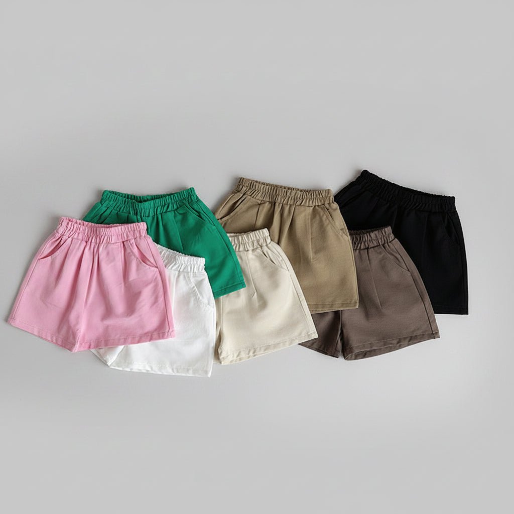 Meisjes Shorts — Elastische Taille - KANIBOO