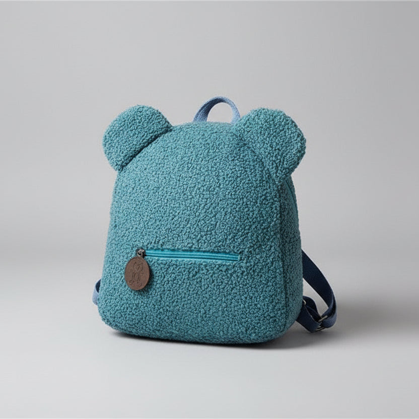 kinder rugzak blauw voorkant