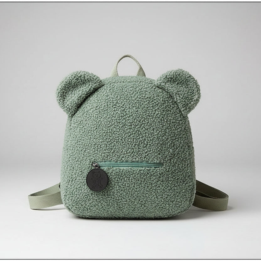 kinder rugzak groen voorkant