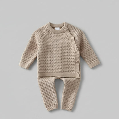 Wollen Baby Pakje - Gebreid Pompom Pak voor Baby's - KANIBOO