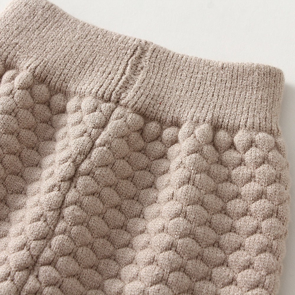 Wollen Baby Pakje - Gebreid Pompom Pak voor Baby's - KANIBOO